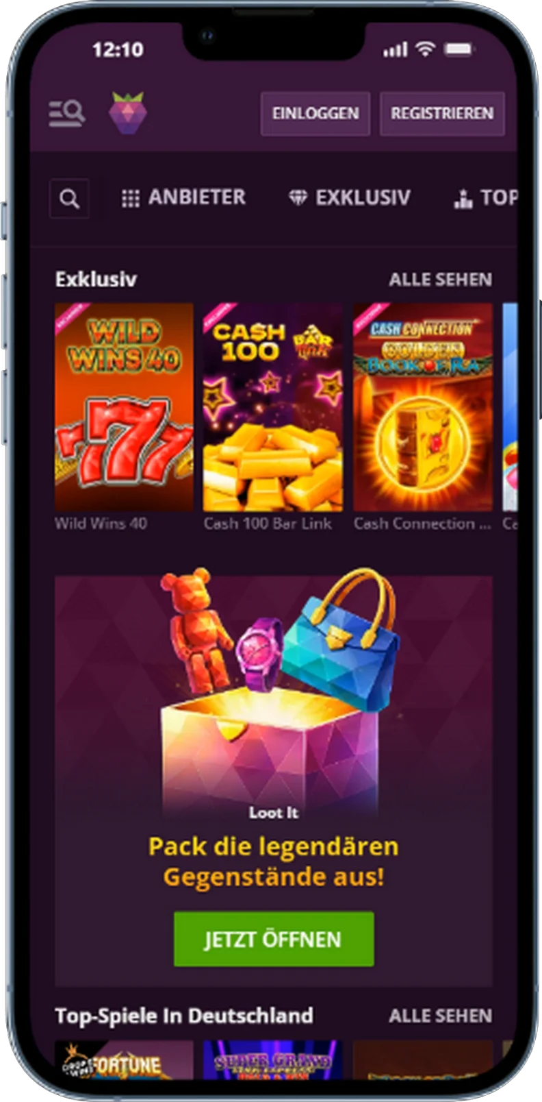 Registrierung Malina casino