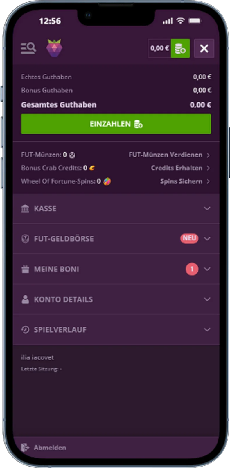 Deposit Malina casino