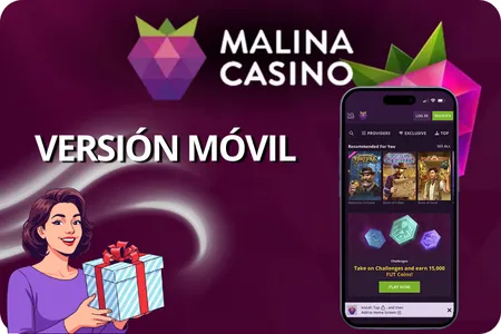 Malina Casino Versión Móvil