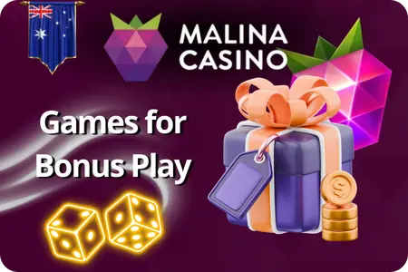 Malina Casino games wagering requirements