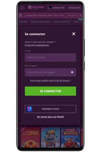 Créez votre compte
